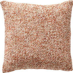 Dutch Decor JOEY - Sierkussen 45x45 cm met kussenhoes van 70% gerecycled katoen - Eco Line collectie - Potters Clay - oranje - Inclusief binnenkussen