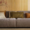 Dutch Decor JOEY - Sierkussen 45x45 cm - met kussenhoes van 70% gereclycled katoen - Charcoal Gray - Inclusief binnenkussen