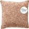 Dutch Decor JOEY - Sierkussen 45x45 cm met kussenhoes van 70% gerecycled katoen - Eco Line collectie - Potters Clay - oranje - Inclusief binnenkussen