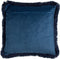 Dutch Decor JONA - Sierkussen met patroon 45x45 cm Insignia Blue - blauw - Inclusief binnenkussen