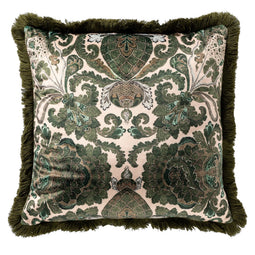 Dutch Decor - JONI - Kussenhoes 45x45 cm Olive Branch - groen