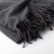 Dutch Decor - JOSE - Plaid 140x180 cm - lichtgewicht - natuurlijke look - Charcoal Gray - antraciet