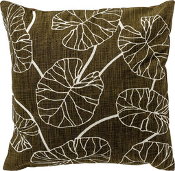Dutch Decor JULES - Sierkussen 45x45 cm Olive Branch - groen - Inclusief binnenkussen