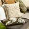 Dutch Decor JULES - Sierkussen 45x45 cm Olive Branch - groen - Inclusief binnenkussen