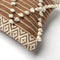 Dutch Decor JULIEN - Sierkussen van katoen 40x60 cm Tobacco Brown - bruin - Inclusief binnenkussen
