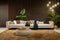 Dutch Decor - JUNE - Plaid 140x180 cm - deken van geweven katoen met franjes - Raven - zwart