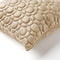 Dutch Decor KAISA - Kussenhoes 45x45 cm - 3D - print - effen kleur - Semolina - beige - met rits - zonder binnenkussen