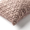 Dutch Decor KAISA - Kussenhoes 45x45 cm - 3D - print - effen kleur - Antler - roze - met rits - zonder binnenkussen