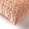 Dutch Decor KAISA - Kussenhoes 45x45 cm - 3D - print - effen kleur - Pink Sand - roze - met rits - zonder binnenkussen