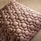 Dutch Decor KAISA - Kussenhoes 45x45 cm - 3D - print - effen kleur - Antler - roze - met rits - zonder binnenkussen