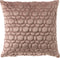 Dutch Decor KAISA - Sierkussen 45x45 cm - 3D - print - effen kleur - Antler - roze - Inclusief binnenkussen