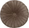 Dutch Decor - KAJA - Sierkussen rond velvet 40 cm - Driftwood - taupe