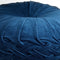 Dutch Decor - KAJA - Sierkussen rond velvet 40 cm - Insignia Blue - donkerblauw