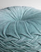 Dutch Decor - KAJA - Sierkussen rond velvet 40 cm - Jadeite - lichtgroen