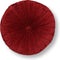 Dutch Decor - KAJA - Sierkussen rond velvet 40 cm - Merlot - rood