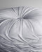 Dutch Decor - KAJA - Sierkussen rond velvet 40 cm - Micro Chip - lichtgrijs