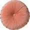 Dutch Decor - KAJA - Sierkussen rond velvet 40 cm - Muted Clay - roze