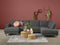 Dutch Decor - KAJA - Sierkussen rond velvet 40 cm - Muted Clay - roze