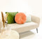 Dutch Decor - KAJA - Sierkussen rond velvet 40 cm - Muted Clay - roze