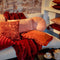 Dutch Decor - KAJA - Sierkussen rond velvet 40 cm - Muted Clay - roze