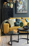 Dutch Decor - KAJA - Sierkussen rond velvet 40 cm - Sagebrush Green - groen