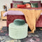 Dutch Decor - KAJA - Sierkussen rond velvet 40 cm - Sagebrush Green - groen