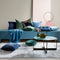 Dutch Decor - KAJA - Sierkussen rond velvet 40 cm - Sagebrush Green - groen