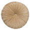 Dutch Decor - KAJA - Sierkussen rond velvet Ø40 cm - Pumice Stone - beige