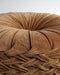 Dutch Decor - KAJA - Sierkussen rond velvet Ø40 cm - Tobacco Brown - bruin