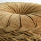 Dutch Decor - KAJA - Sierkussen rond velvet Ø40 cm - Tobacco Brown - bruin