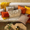 Dutch Decor LASSE - Kussenhoes 30x50 cm 65% gereclycled katoen - Eco Line collectie - Potters Clay - oranje - met rits - zonder binnenkussen