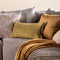 Dutch Decor LASSE - Kussenhoes 30x50 cm 65% gereclycled katoen - Eco Line collectie - Boa - groen - met rits - zonder binnenkussen