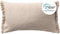 Dutch Decor LASSE - Sierkussen 30x50 cm met kussenhoes van 65% gereclycled katoen - Eco Line collectie - Pumice Stone - beige - Inclusief binnenkussen