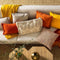 Dutch Decor LASSE - Sierkussen 30x50 cm met kussenhoes van 65% gereclycled katoen - Eco Line collectie - Potters Clay - oranje - Inclusief binnenkussen