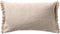 Dutch Decor LASSE - Sierkussen 30x50 cm met kussenhoes van 65% gereclycled katoen - Eco Line collectie - Pumice Stone - beige - Inclusief binnenkussen