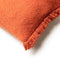 Dutch Decor LASSE - Sierkussen 30x50 cm met kussenhoes van 65% gereclycled katoen - Eco Line collectie - Potters Clay - oranje - Inclusief binnenkussen