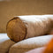 Dutch Decor LEE - Rolkussen 18x50 cm - Tobacco Brown - bruin - Inclusief binnenkussen