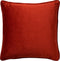 Dutch Decor LEONA - Sierkussen 45x45 cm - velvet - panterprint - Potters Clay - oranje - Inclusief binnenkussen
