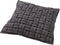Dutch Decor LEVI - Kussenhoes 45x45 cm - luxe hoes van 100% katoen - Charcoal Gray - antraciet - met rits