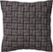 Dutch Decor LEVI - Sierkussen 45x45 cm - luxe woonkussen met een hoes van 100% katoen - Charcoal Gray - antraciet - Inclusief binnenkussen