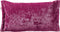Dutch Decor LEWIS - Kussenhoes 30x50 cm - fluweel - met sierrand - Festival Fuchsia - paars - met rits - zonder binnenkussen