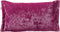 Dutch Decor LEWIS - Kussenhoes 30x50 cm - fluweel - met sierrand - Festival Fuchsia - paars - met rits - zonder binnenkussen