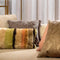 Dutch Decor LEWIS - Kussenhoes 45x45 cm - fluweel - met sierrand - Driftwood - taupe - met rits - zonder binnenkussen