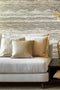 Dutch Decor LEWIS - Kussenhoes 45x45 cm - fluweel - met sierrand - Pumice Stone - beige - met rits - zonder binnenkussen