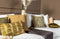 Dutch Decor LEWIS - Kussenhoes 45x45 cm - fluweel - met sierrand - Military Olive - groen - met rits - zonder binnenkussen
