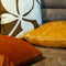 Dutch Decor LEWIS - Kussenhoes 45x45 cm - fluweel - met sierrand - Golden Glow - geel - met rits - zonder binnenkussen