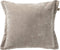 Dutch Decor LEWIS - Kussenhoes 45x45 cm - fluweel - met sierrand - Pumice Stone - beige - met rits - zonder binnenkussen