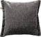 Dutch Decor LEWIS - Sierkussen 45x45 cm - Charcoal Gray - antraciet - Inclusief binnenkussen