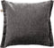 Dutch Decor LEWIS - Sierkussen 45x45 cm - Charcoal Gray - antraciet - Inclusief binnenkussen