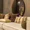 Dutch Decor LEWIS - Sierkussen 45x45 cm - fluweel - met sierrand - Chocolate Martini - donkerbruin - Inclusief binnenkussen